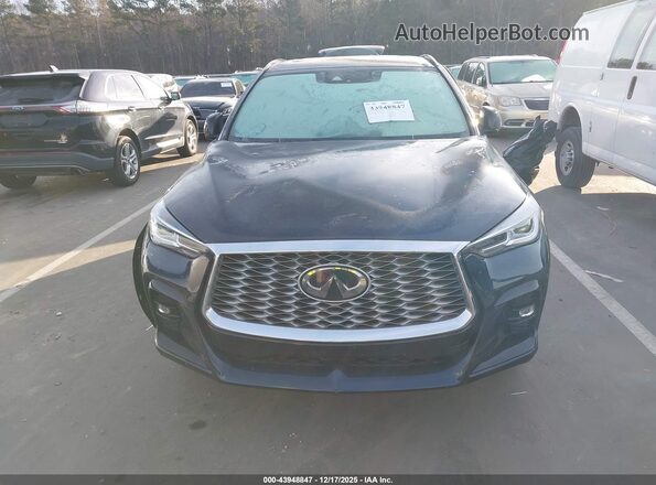 3PCAJ5JR4RF106431 2024 INFINITI QX55 Dark Blue Вид панели приборов