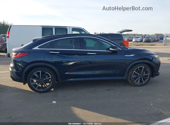 3PCAJ5JR4RF106431 2024 INFINITI QX55 Dark Blue Вид щитка приборов