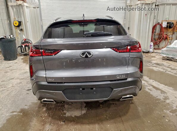 3PCAJ5JR5SF105410 2025 INFINITI QX55 Gray უკანა ხედი