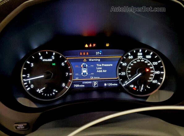3PCAJ5JR5SF105410 2025 INFINITI QX55 Gray ხელსაწყოთა პანელის ხედი