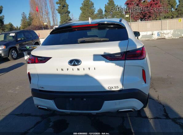 3PCAJ5JRXRF109222 2024 INFINITI QX55 White 