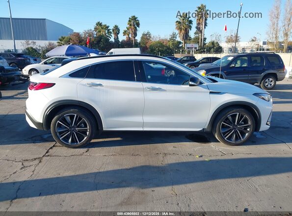 3PCAJ5JRXRF109222 2024 INFINITI QX55 White Սալոնի հետևի տեսք