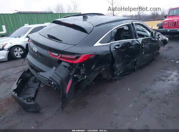 3PCAJ5K32NF114984 2022 INFINITI QX55 Black Задня права чверть