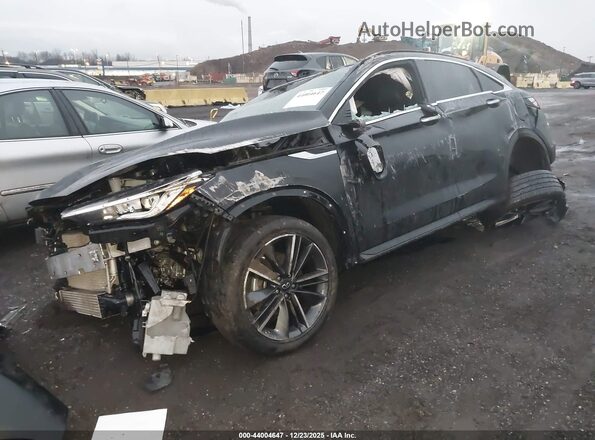 3PCAJ5K32NF114984 2022 INFINITI QX55 Black Передня ліва чверть