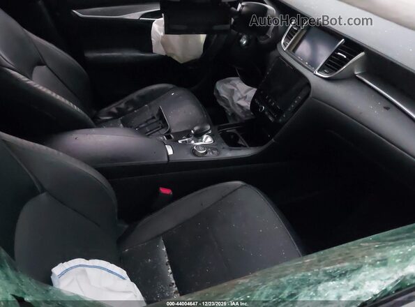 3PCAJ5K32NF114984 2022 INFINITI QX55 Black Вид салону спереду