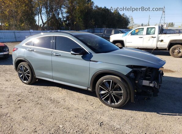 3PCAJ5K36NF115295 2022 INFINITI QX55 Gray Передня права чверть