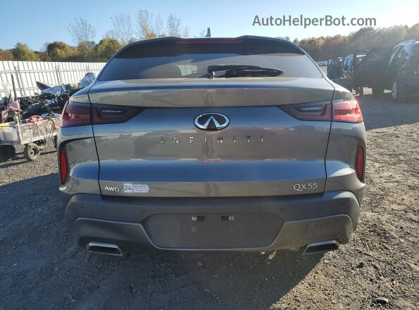 3PCAJ5K37NF103690 2022 INFINITI QX55 Gray უკანა ხედი