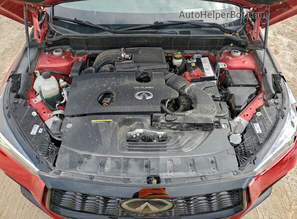 3PCAJ5K3XNF103960 2022 INFINITI QX55 Красный Вид подкапотного пространства