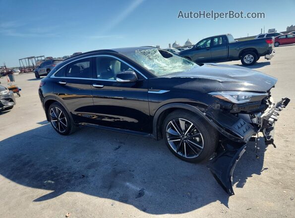 3PCAJ5KRXRF103709 2024 INFINITI QX55 Black Delantero derecho