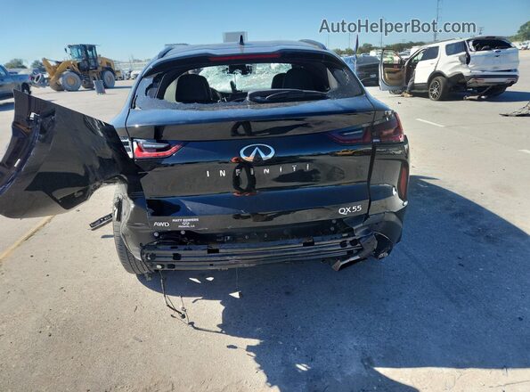 3PCAJ5KRXRF103709 2024 INFINITI QX55 Black Vista trasera