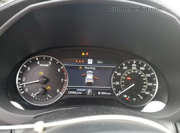 3PCAJ5LR0PF107215 2023 INFINITI QX55 Gray Vista del cuadro de instrumentos