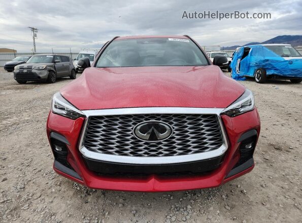 3PCAJ5LR3PF101554 2023 INFINITI QX55 Red Front view