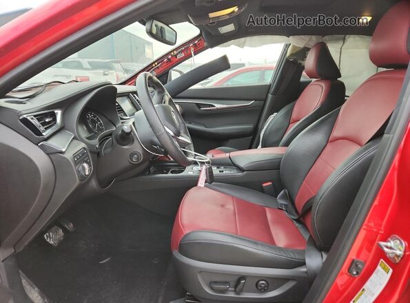 3PCAJ5LR3PF101554 2023 INFINITI QX55 Red Front interior view