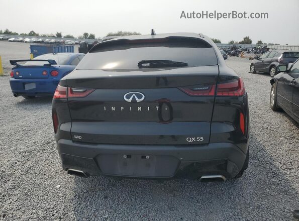 3PCAJ5LR6PF101662 2023 INFINITI QX55 Black უკანა ხედი