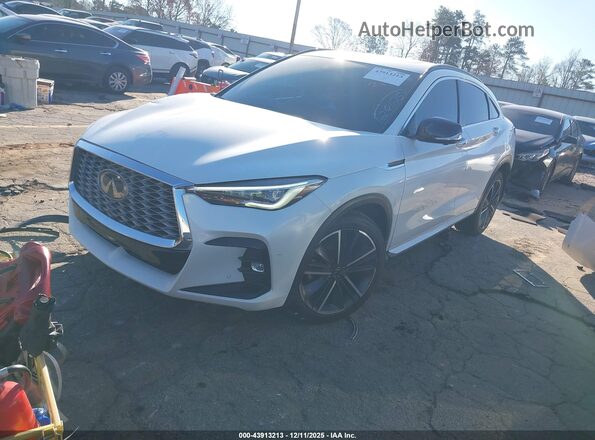 3PCAJ5LR7PF112475 2023 INFINITI QX55 White Front left