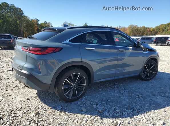 3PCAJ5LR8PF103672 2023 INFINITI QX55 Blue Trasero derecho