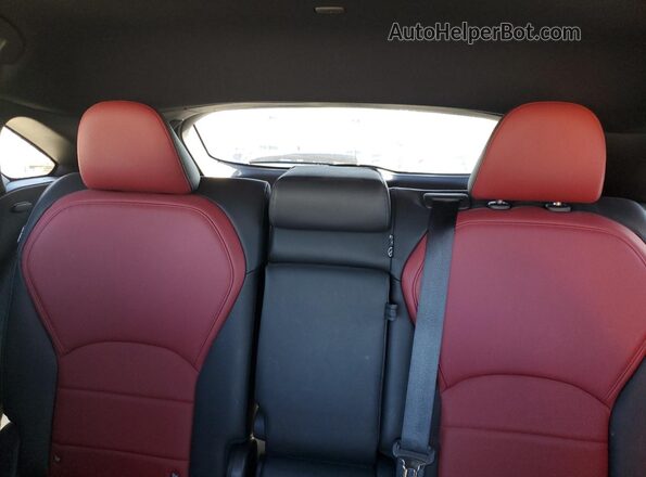 3PCAJ5LR8PF103672 2023 INFINITI QX55 Blue Vista de los asientos traseros