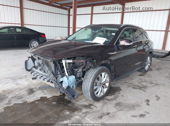 3PCAJ5M14LF100707 2020 INFINITI QX50 Dark Brown 