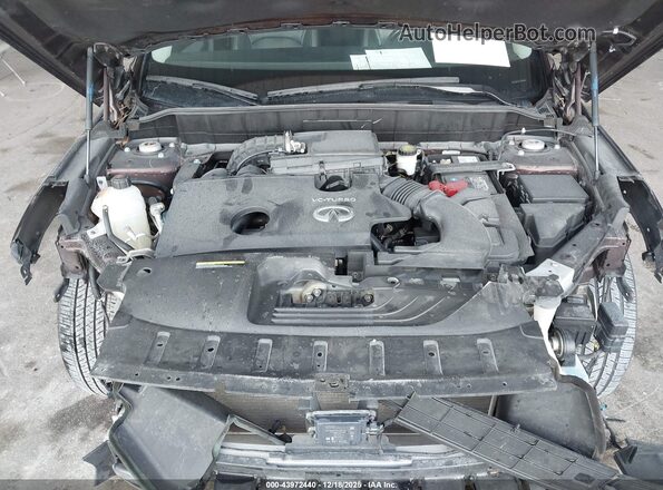 3PCAJ5M14LF100707 2020 INFINITI QX50 Dark Brown 