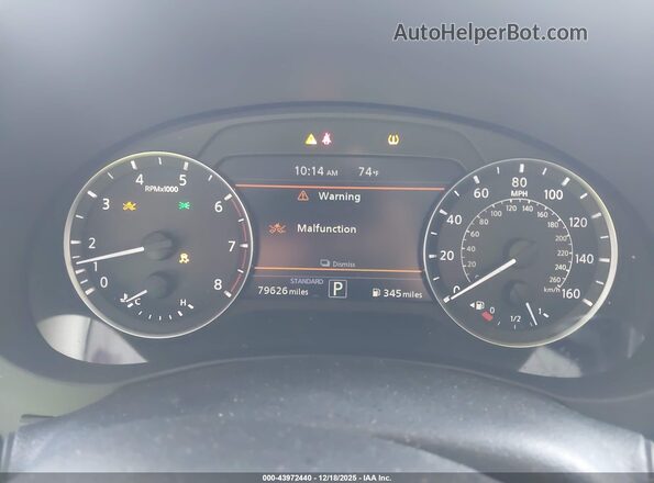 3PCAJ5M14LF100707 2020 INFINITI QX50 Dark Brown 