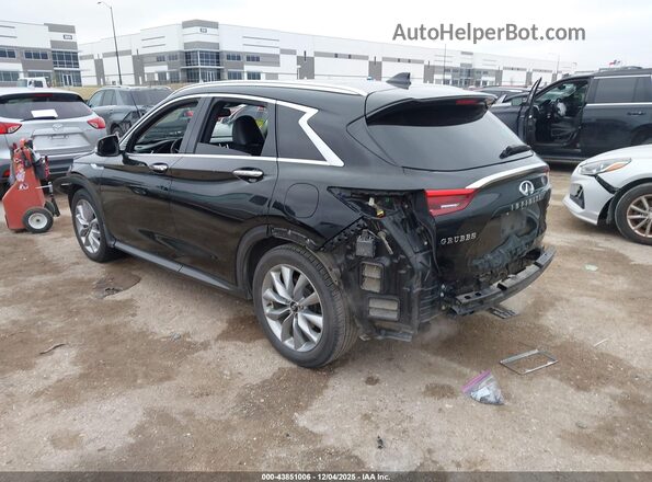 3PCAJ5M14LF112064 2020 INFINITI QX50 Black Задня ліва чверть