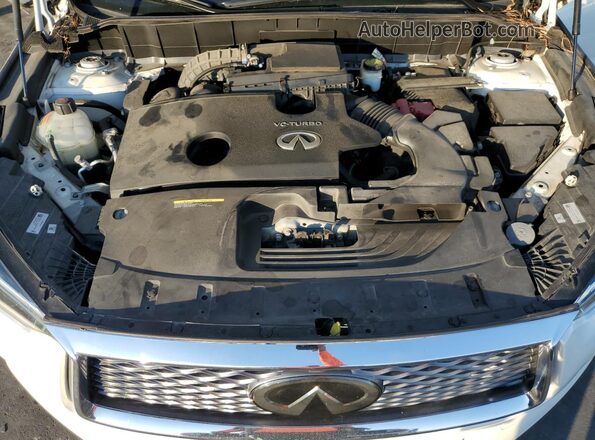 3PCAJ5M18LF118028 2020 INFINITI QX50 White Widok komory silnika
