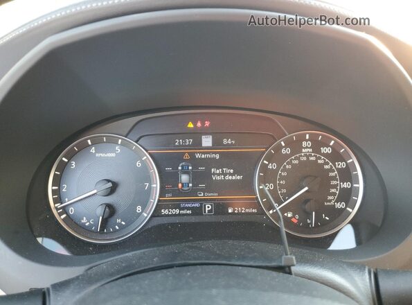 3PCAJ5M18LF118028 2020 INFINITI QX50 White Widok zestawu wskaźników