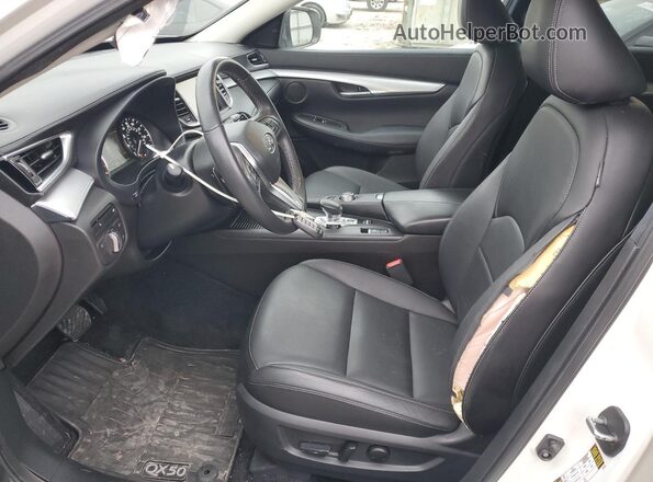 3PCAJ5M33LF111330 2020 INFINITI QX50 Two Tone Vista interior delantera