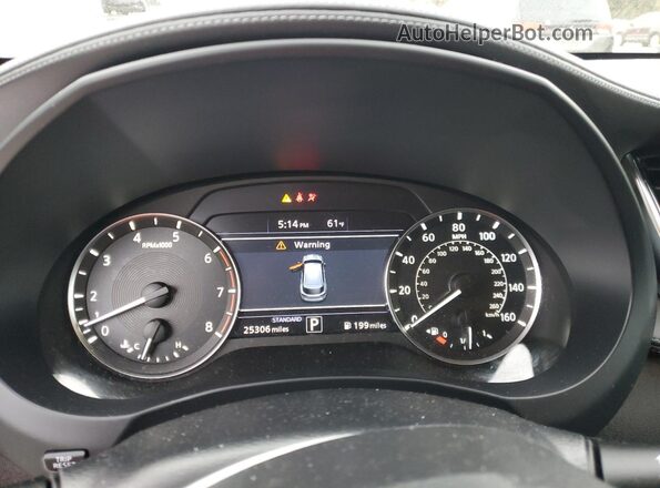 3PCAJ5M33LF111330 2020 INFINITI QX50 Two Tone Vista del cuadro de instrumentos