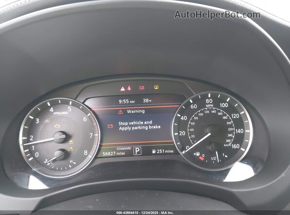 3PCAJ5M35LF106095 2020 INFINITI QX50 White Vista de los asientos traseros