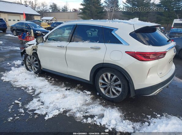 3PCAJ5M39LF105452 2020 INFINITI QX50 White Trasero izquierdo