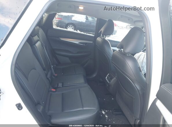 3PCAJ5M39LF105452 2020 INFINITI QX50 White Vista de la etiqueta del VIN