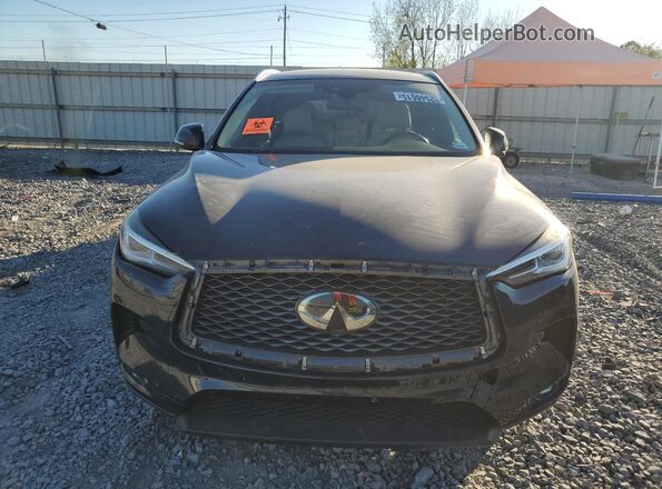 3PCAJ5M3XLF119392 2020 INFINITI QX50 Black Դիմացի տեսք