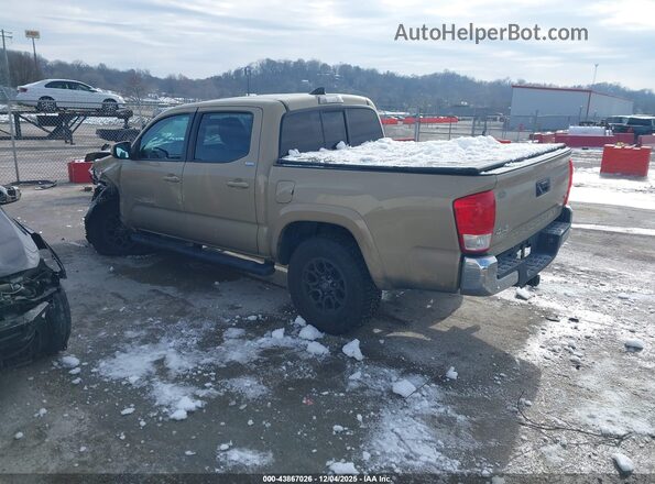 3TMCZ5AN0HM099860 2017 TOYOTA TACOMA Beige Задня ліва чверть