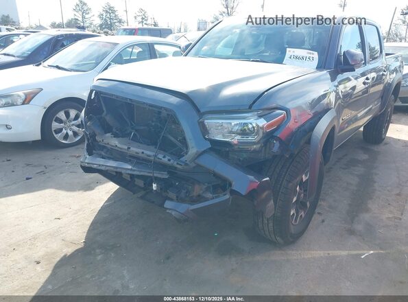 3TMCZ5AN1LM336042 2020 TOYOTA TACOMA Gray წინა ხედი