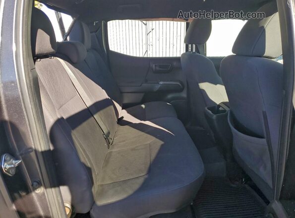 3TMCZ5AN2JM173365 2018 TOYOTA LE Gray Rear seats view