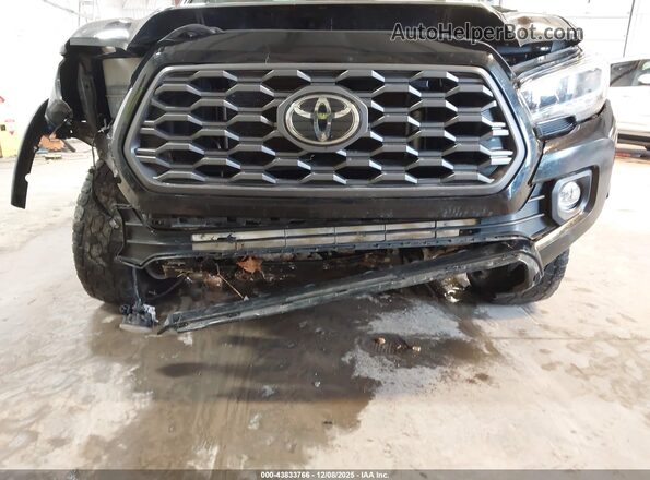3TMCZ5AN2LM355277 2020 TOYOTA TACOMA Black Вид спереду