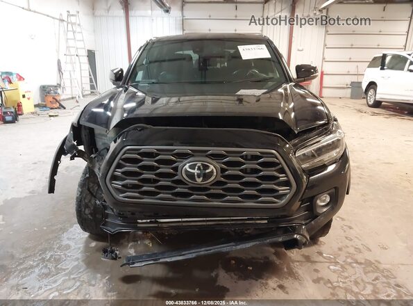 3TMCZ5AN2LM355277 2020 TOYOTA TACOMA Black Вид задньої частини салону