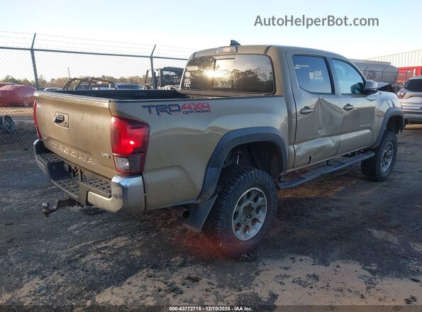 3TMCZ5AN3JM182835 2018 TOYOTA TACOMA Brown Tył prawy