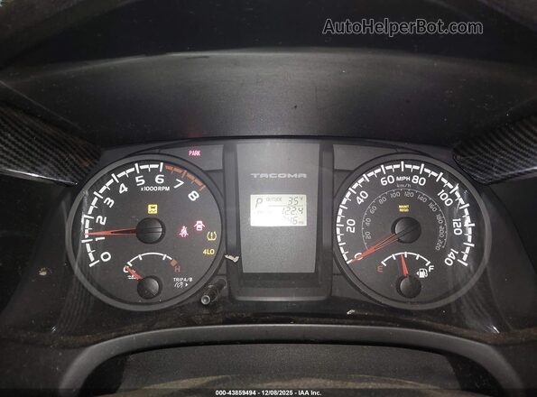 3TMCZ5AN4HM096718 2017 TOYOTA TACOMA Gray უკანა სავარძლების ხედი