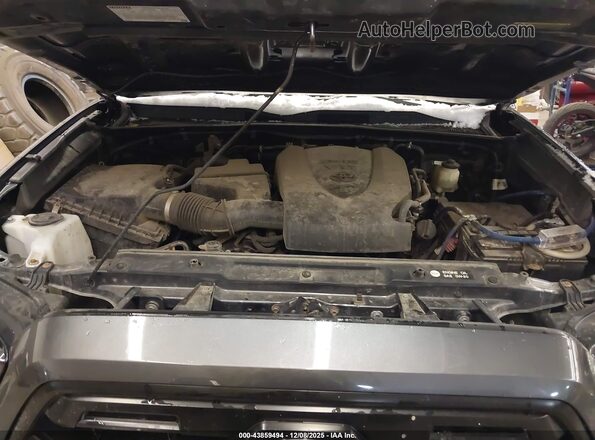 3TMCZ5AN4HM096718 2017 TOYOTA TACOMA Gray უკანა ხედი