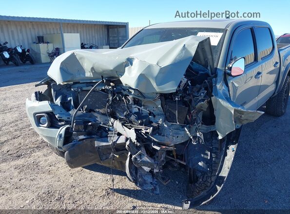 3TMCZ5ANXNM463746 2022 TOYOTA TACOMA Gray Front view