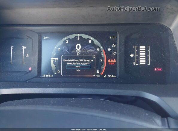 3TMKB5FN4RM001911 2024 TOYOTA TACOMA Silver უკანა სავარძლების ხედი