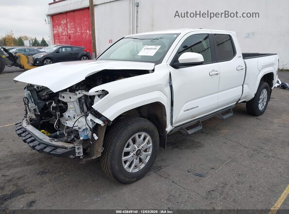 3TMLB5JN6RM005759 2024 TOYOTA TACOMA White წინა მარცხენა ხედი სამი მეოთხედიდან