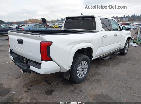 3TMLB5JN6RM005759 2024 TOYOTA TACOMA White უკანა მარჯვენა