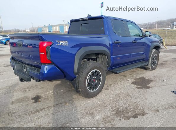 3TYLC5LN5RT008649 2024 TOYOTA TACOMA HYBRID Blue Rear right