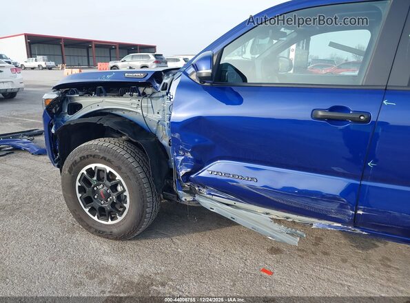 3TYLC5LN5RT008649 2024 TOYOTA TACOMA HYBRID Blue Front view