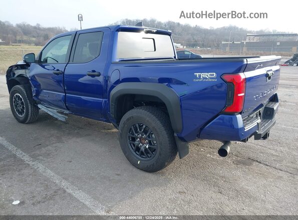 3TYLC5LN5RT008649 2024 TOYOTA TACOMA HYBRID Blue Rear left
