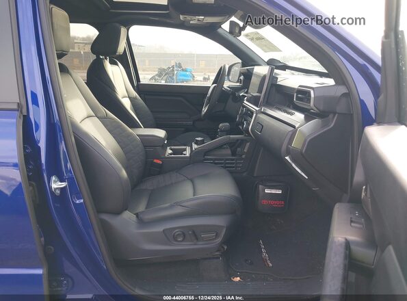 3TYLC5LN5RT008649 2024 TOYOTA TACOMA HYBRID Blue Front interior view
