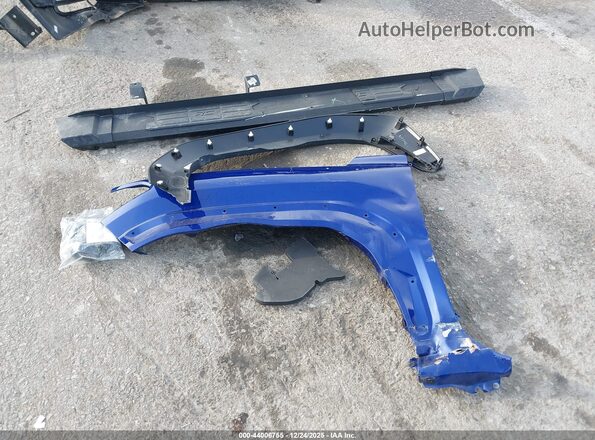 3TYLC5LN5RT008649 2024 TOYOTA TACOMA HYBRID Blue Instrument cluster view